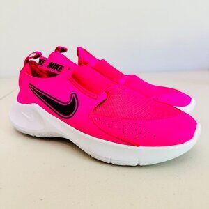 NEW NIKE FLEX RUNNER 3 HOT PINK BLACK BARBIECORE BARBIE SHOES FN1294-602 6.5Y